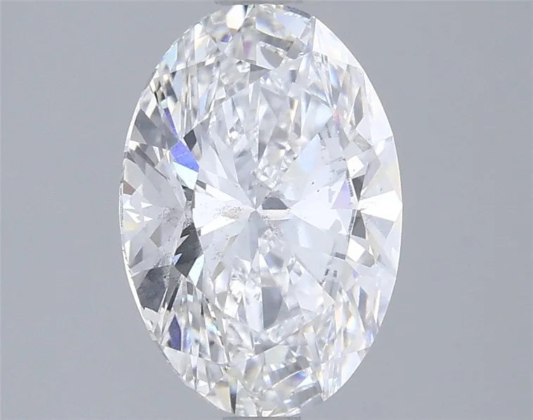 2.00ct Oval Lab Grown Diamond (Colour E, Clarity SI1, IGI Certified)