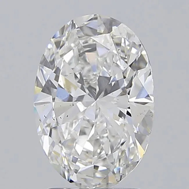 2.00ct Oval Lab Grown Diamond (Colour E, Clarity VS2, IGI Certified)