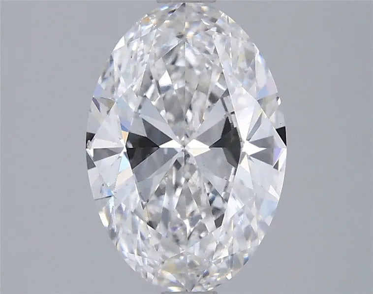 2.00ct Oval Lab Grown Diamond (Colour E, Clarity VS2, IGI Certified)