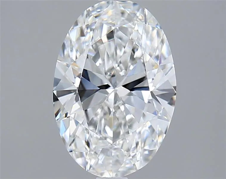 2.00ct Oval Lab Grown Diamond (Colour E, Clarity VVS1, IGI Certified)