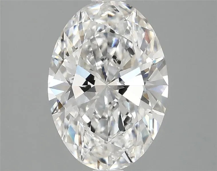 2.00ct Oval Lab Grown Diamond (Colour E, Clarity VVS2, IGI Certified)
