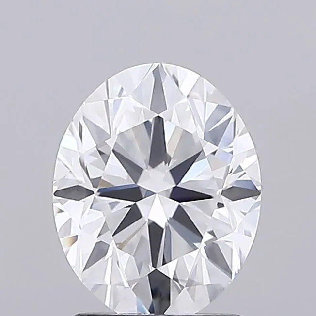 2.00ct Oval Lab Grown Diamond (Colour E, Clarity VVS2, IGI Certified)