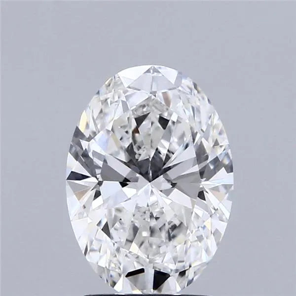 2.00ct Oval Lab Grown Diamond (Colour E, Clarity VVS2, IGI Certified)