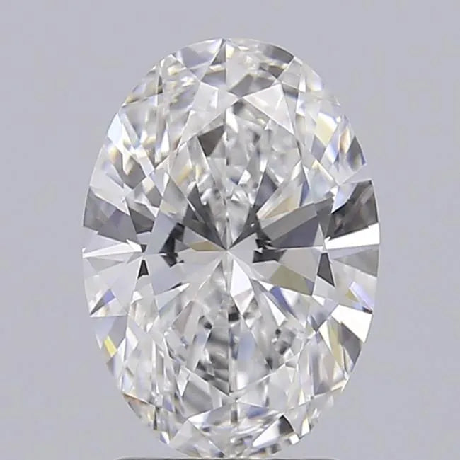 2.00ct Oval Lab Grown Diamond (Colour E, Clarity VVS2, IGI Certified)
