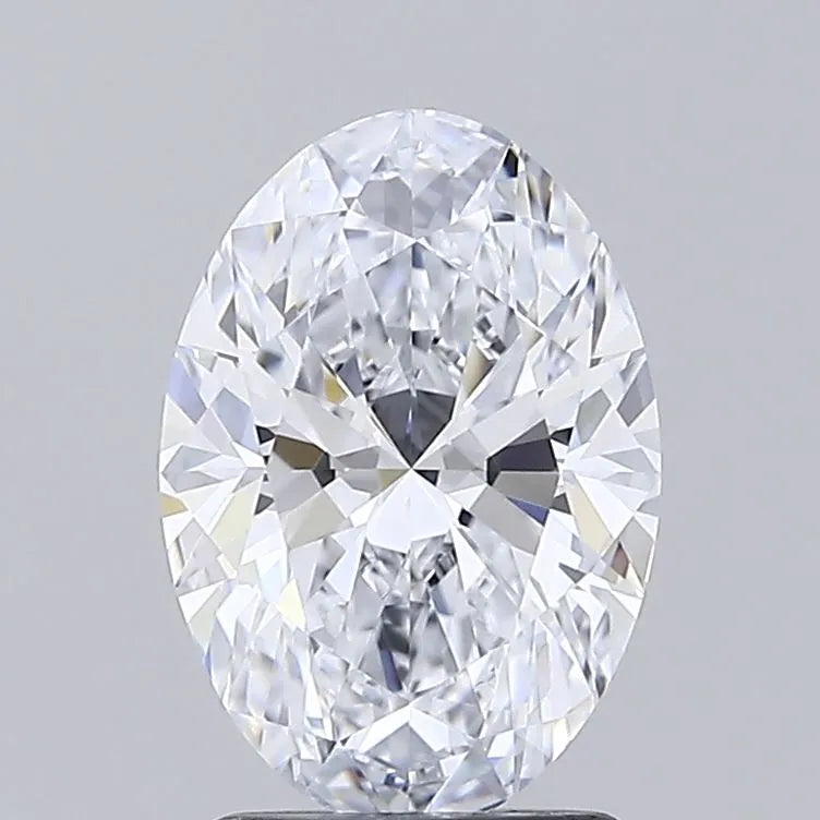 2.00ct Oval Lab Grown Diamond (Colour F, Clarity VVS1, IGI Certified)