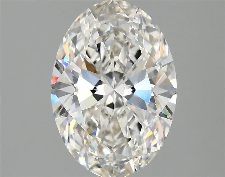 2.00ct Oval Lab Grown Diamond (Colour F, Clarity VVS1, IGI Certified)
