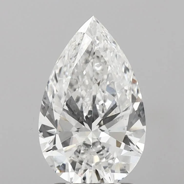 2.00ct Pear Lab Grown Diamond (Colour E, Clarity VS2, IGI Certified)