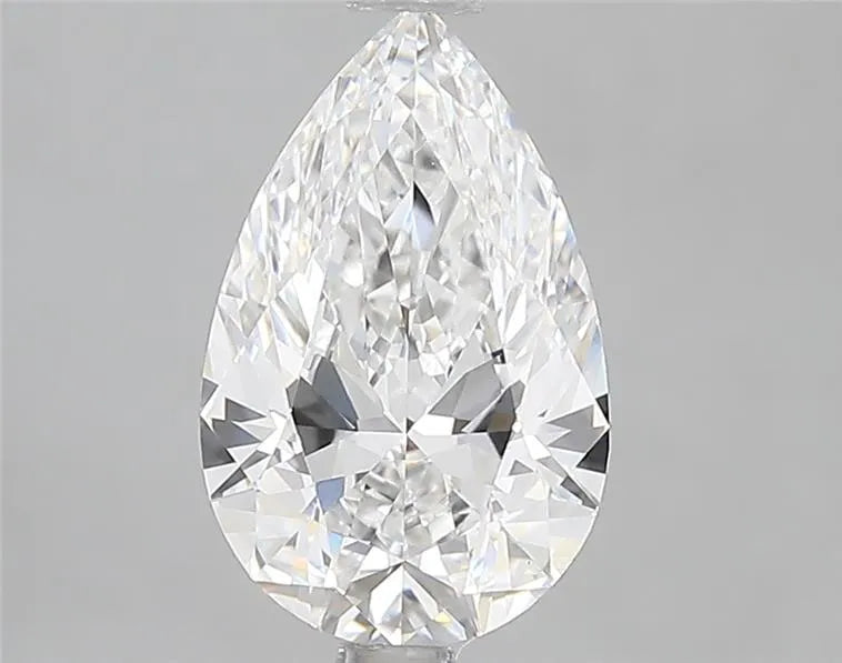 2.00ct Pear Lab Grown Diamond (Colour E, Clarity VVS2, IGI Certified)