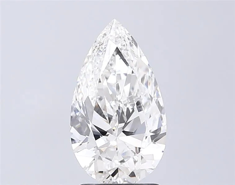 2.00ct Pear Lab Grown Diamond (Colour E, Clarity VVS2, IGI Certified)