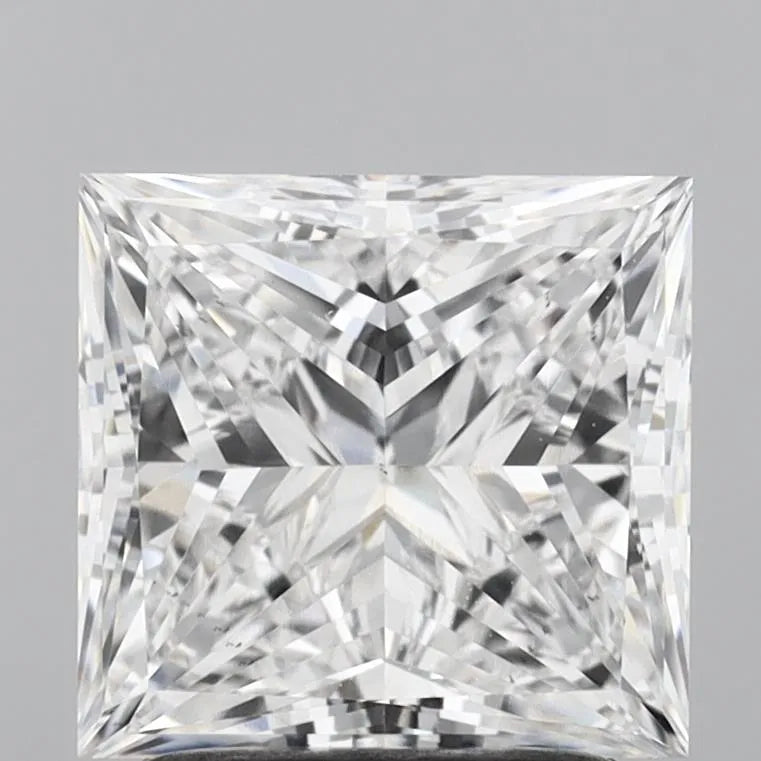 2.00ct Princess Lab Grown Diamond (Colour E, Clarity VS2, IGI Certified)