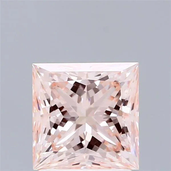 2.00ct Princess Lab Grown Diamond (Colour Fancy Intense Pink, Clarity VS1, IGI Certified)