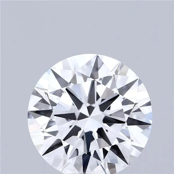 2.00ct Round Lab Grown Diamond (Colour D, Clarity VVS1, Cut EX, GIA Certified)