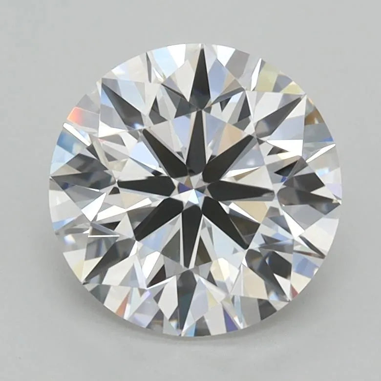 2.00ct Round Lab Grown Diamond (Colour D, Clarity VVS1, Cut EX, IGI Certified)
