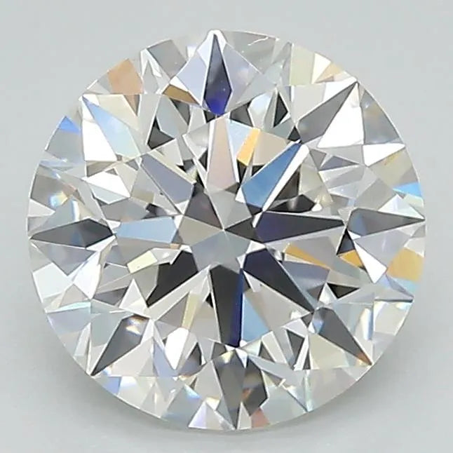 2.00ct Round Lab Grown Diamond (Colour E, Clarity SI1, Cut ID, IGI Certified)
