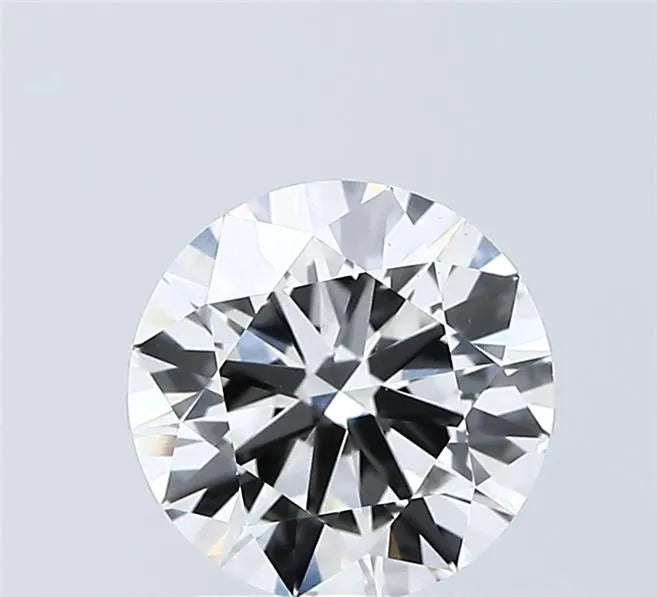 2.00ct Round Lab Grown Diamond (Colour F, Clarity VVS2, Cut EX, IGI Certified)