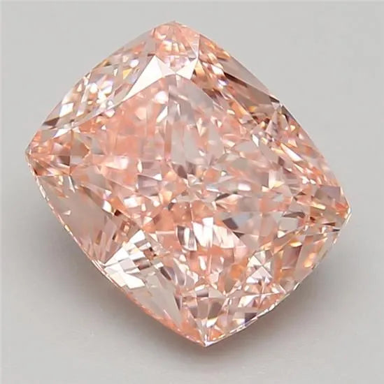 2.01ct Cushion modified Lab Grown Diamond (Colour Fancy Vivid Pink, Clarity IF, Cut VG, IGI Certified)
