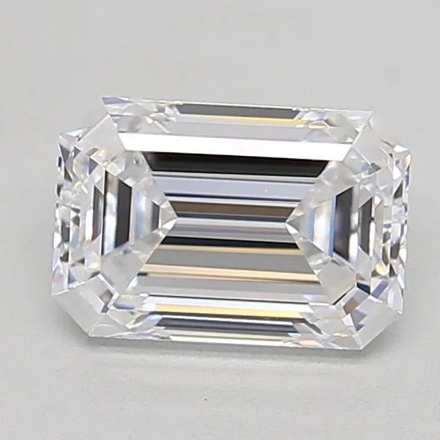2.01ct Emerald Lab Grown Diamond (Colour D, Clarity FL, Cut EX, GIA Certified)