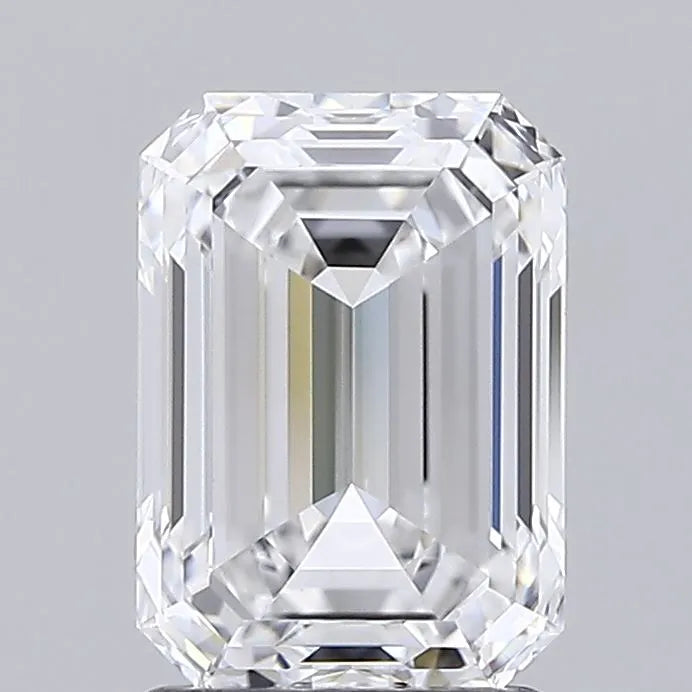 2.01ct Emerald Lab Grown Diamond (Colour D, Clarity VVS1, IGI Certified)