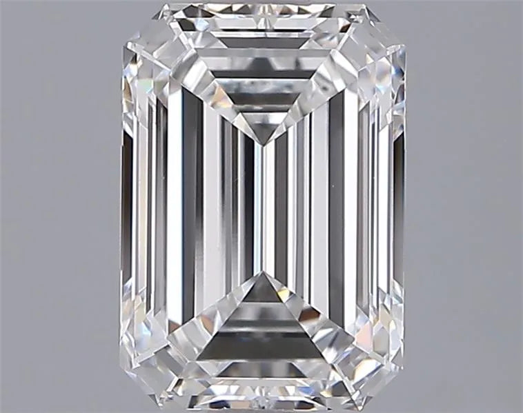 2.01ct Emerald Lab Grown Diamond (Colour E, Clarity VVS1, IGI Certified)