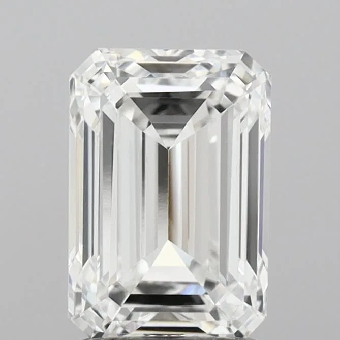 2.01ct Emerald Lab Grown Diamond (Colour E, Clarity VVS2, IGI Certified)