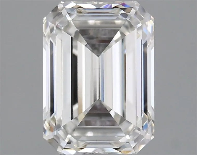 2.01ct Emerald Lab Grown Diamond (Colour G, Clarity VVS2, IGI Certified)