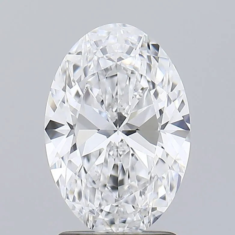 2.01ct Oval Lab Grown Diamond (Colour D, Clarity IF, IGI Certified)