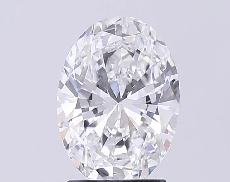 2.01ct Oval Lab Grown Diamond (Colour D, Clarity VS2, IGI Certified)