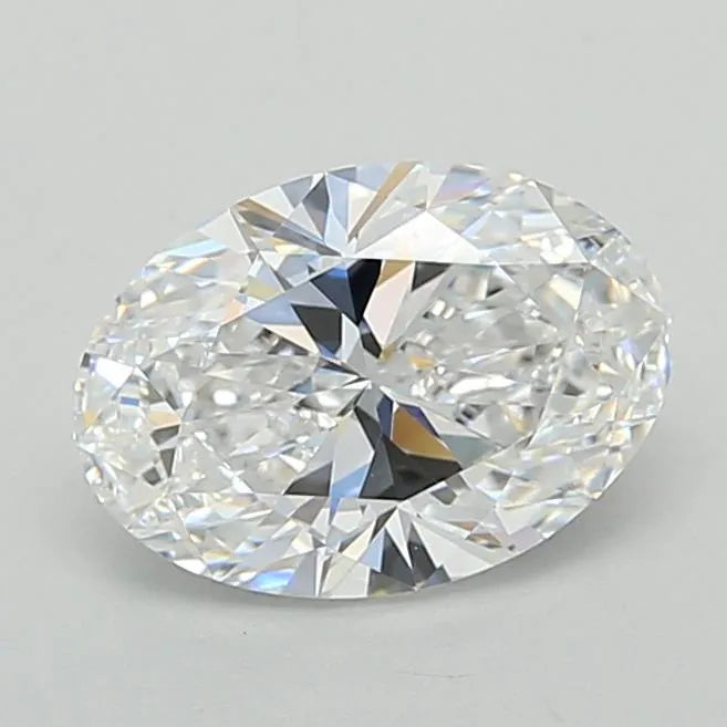 2.01ct Oval Lab Grown Diamond (Colour D, Clarity VVS1, IGI Certified)