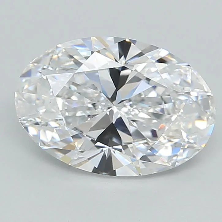 2.01ct Oval Lab Grown Diamond (Colour D, Clarity VVS1, IGI Certified)