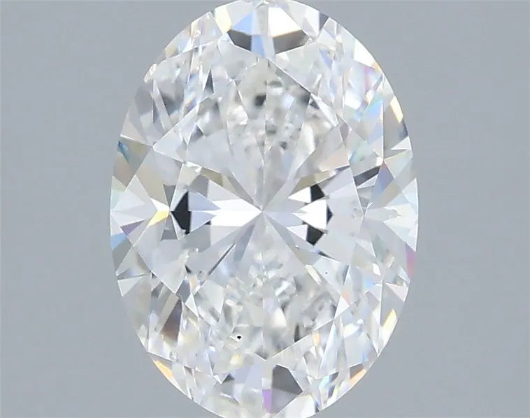 2.01ct Oval Lab Grown Diamond (Colour E, Clarity SI1, IGI Certified)