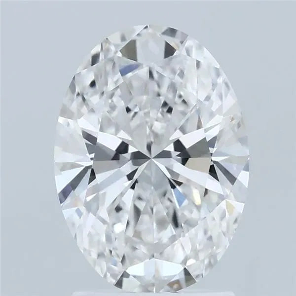 2.01ct Oval Lab Grown Diamond (Colour E, Clarity VVS2, IGI Certified)