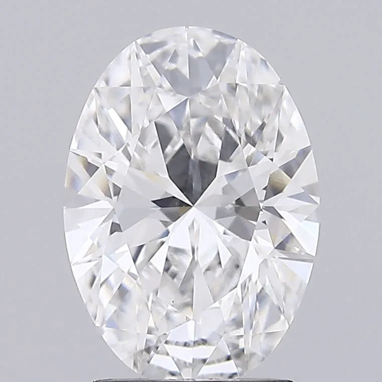 2.01ct Oval Lab Grown Diamond (Colour E, Clarity VVS2, IGI Certified)