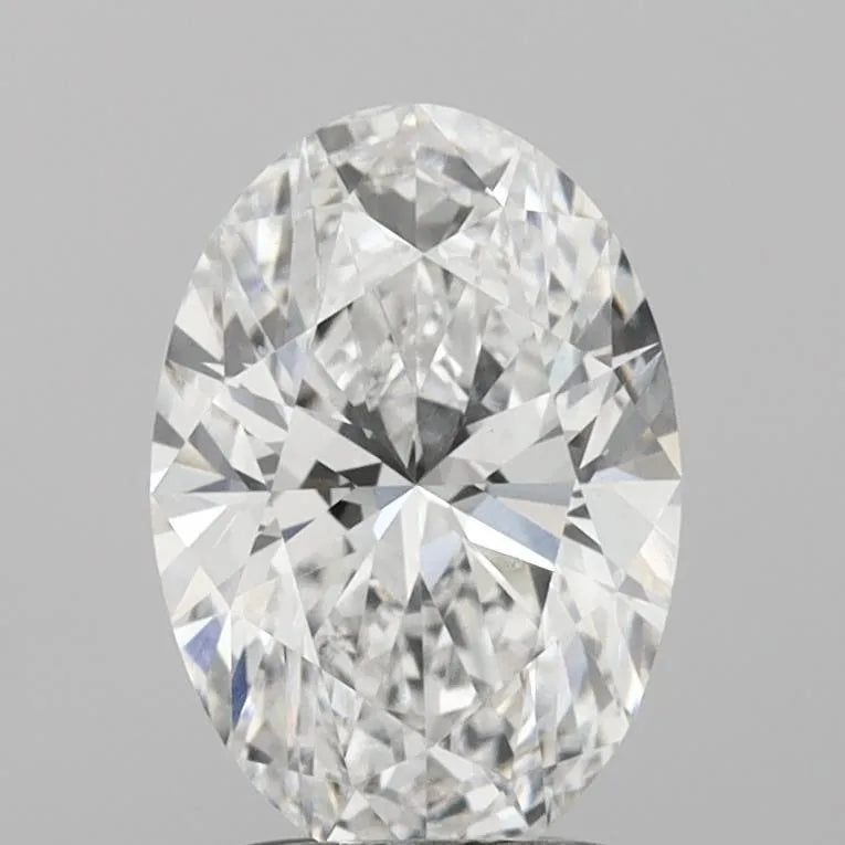 2.01ct Oval Lab Grown Diamond (Colour E, Clarity VVS2, IGI Certified)