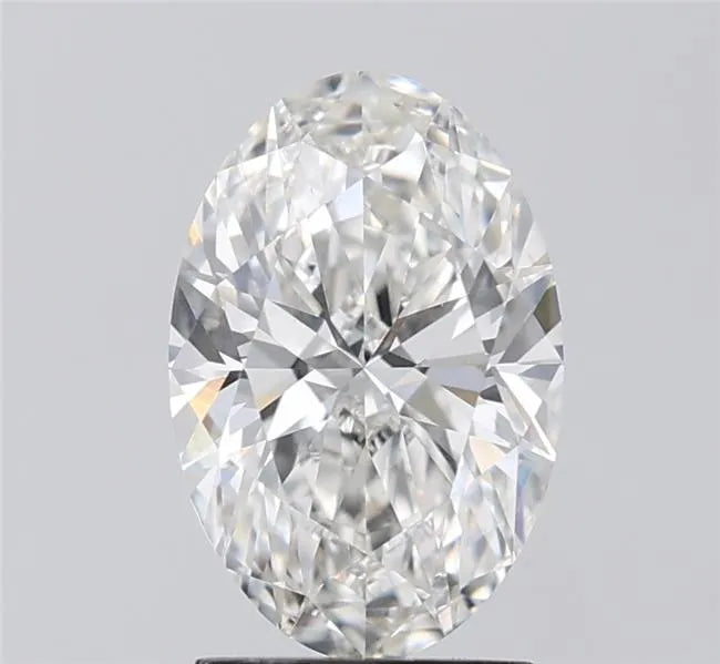 2.01ct Oval Lab Grown Diamond (Colour H, Clarity VVS2, IGI Certified)