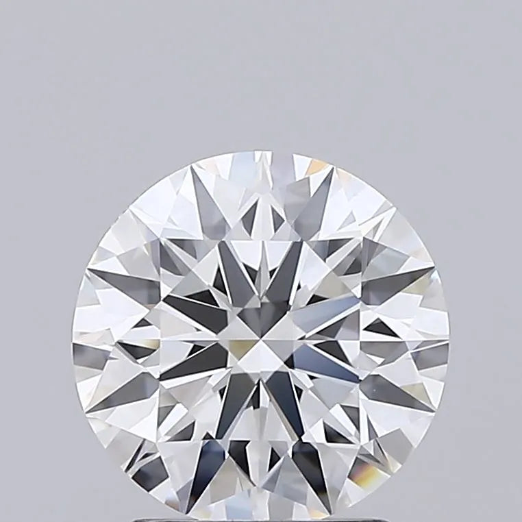 2.01ct Round Lab Grown Diamond (Colour D, Clarity IF, Cut ID, IGI Certified)