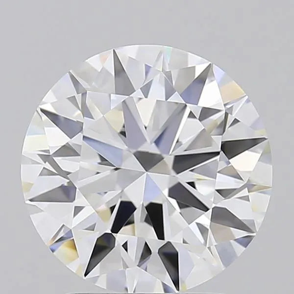2.01ct Round Lab Grown Diamond (Colour D, Clarity IF, Cut ID, IGI Certified)