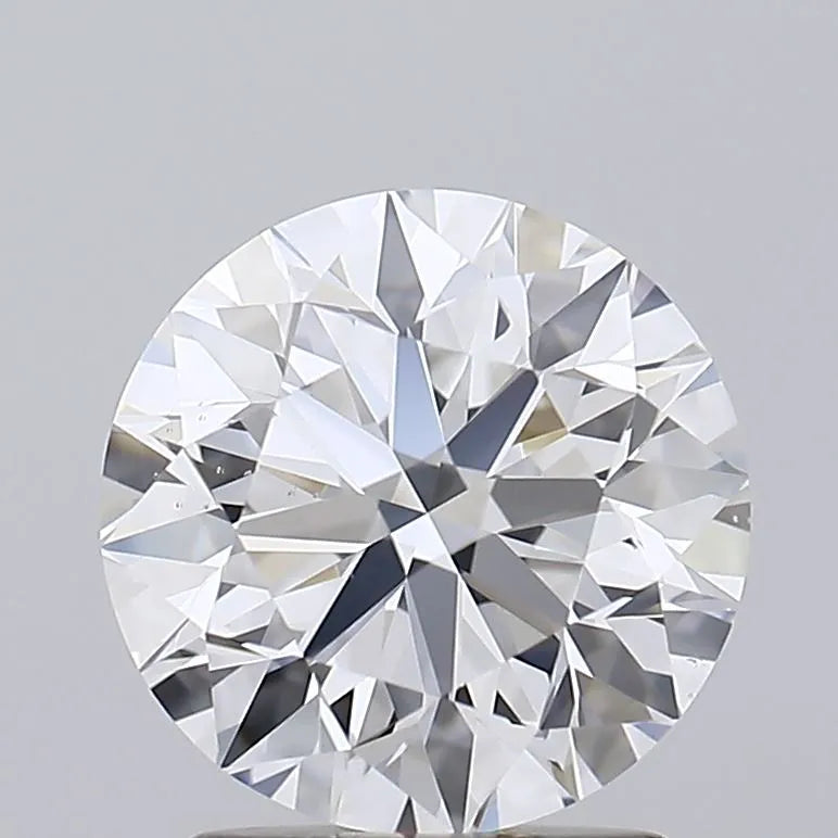 2.01ct Round Lab Grown Diamond (Colour D, Clarity VS2, Cut EX, IGI Certified)
