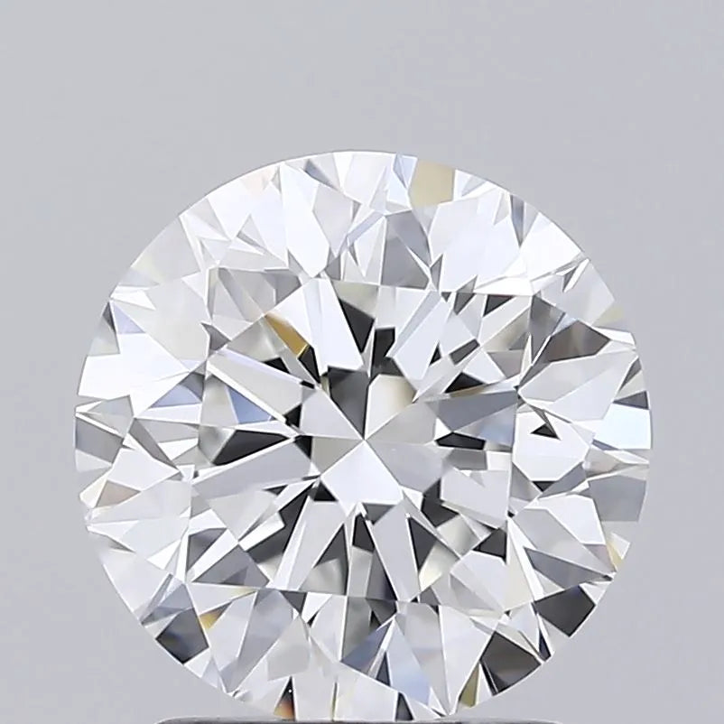 2.01ct Round Lab Grown Diamond (Colour E, Clarity VVS1, Cut EX, IGI Certified)
