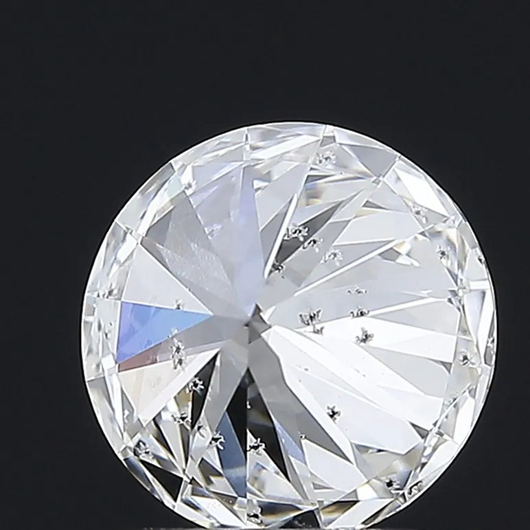 2.01ct Round Lab Grown Diamond (Colour F, Clarity SI1, Cut EX, IGI Certified)