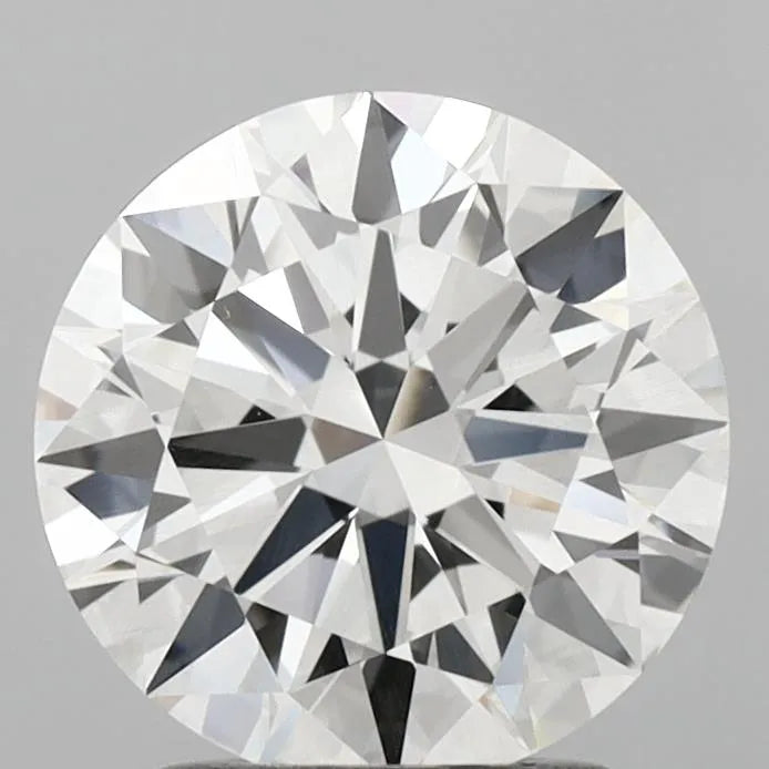 2.01ct Round Lab Grown Diamond (Colour F, Clarity SI1, Cut ID, IGI Certified)