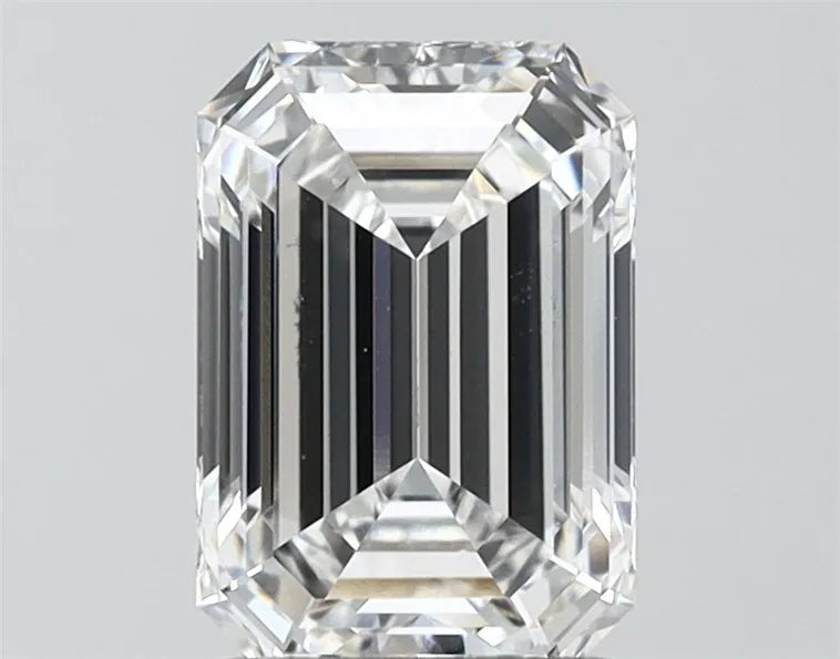 2.02ct Emerald Lab Grown Diamond (Colour D, Clarity VVS2, IGI Certified)