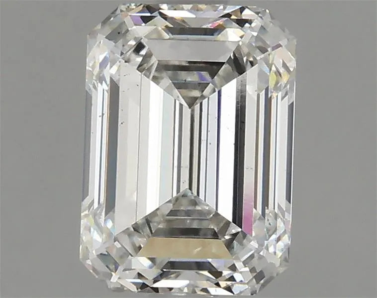 2.02ct Emerald Lab Grown Diamond (Colour E, Clarity SI1, IGI Certified)