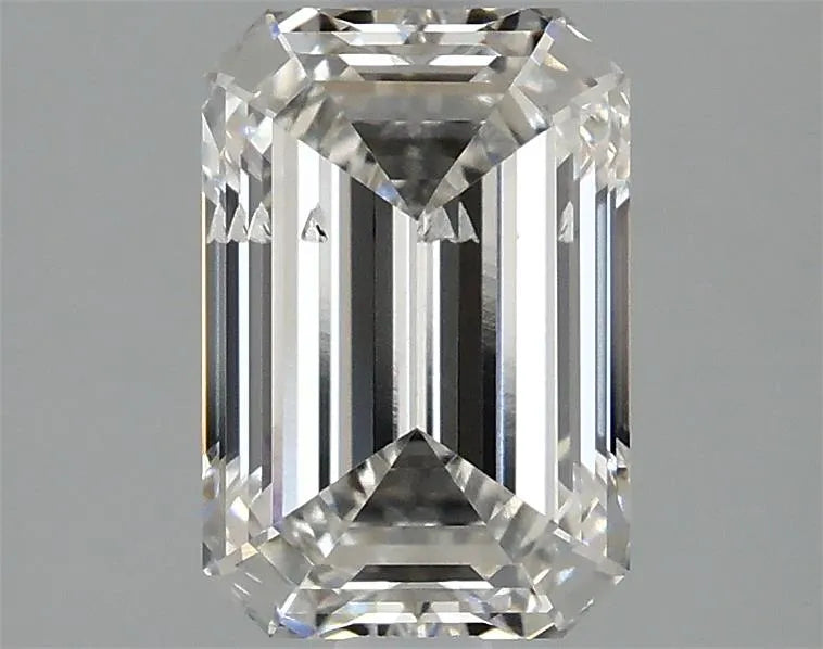 2.02ct Emerald Lab Grown Diamond (Colour F, Clarity SI1, IGI Certified)