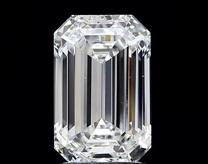 2.02ct Emerald Lab Grown Diamond (Colour F, Clarity VS1, IGI Certified)