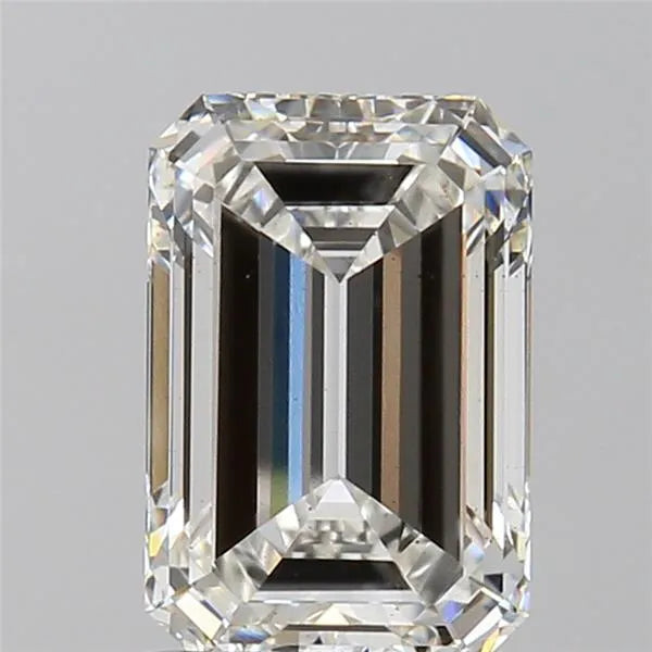 2.02ct Emerald Lab Grown Diamond (Colour F, Clarity VS2, IGI Certified)