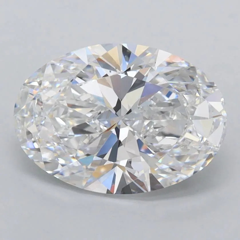 2.02ct Oval Lab Grown Diamond (Colour D, Clarity VVS1, IGI Certified)