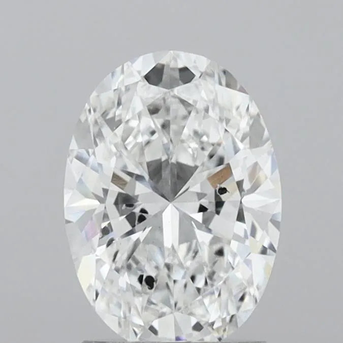 2.02ct Oval Lab Grown Diamond (Colour E, Clarity SI1, IGI Certified)