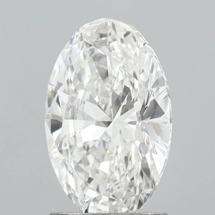 2.02ct Oval Lab Grown Diamond (Colour E, Clarity VS2, IGI Certified)