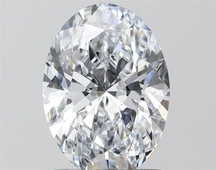 2.02ct Oval Lab Grown Diamond (Colour E, Clarity VVS2, IGI Certified)
