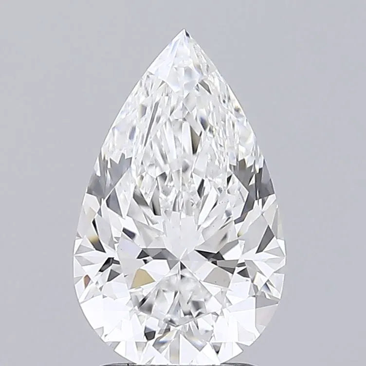 2.02ct Pear Lab Grown Diamond (Colour E, Clarity VS1, IGI Certified)